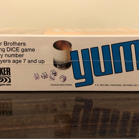 Vintage Parker Brothers Yum Dice Game - Factory Sealed - Picture 3 of 3